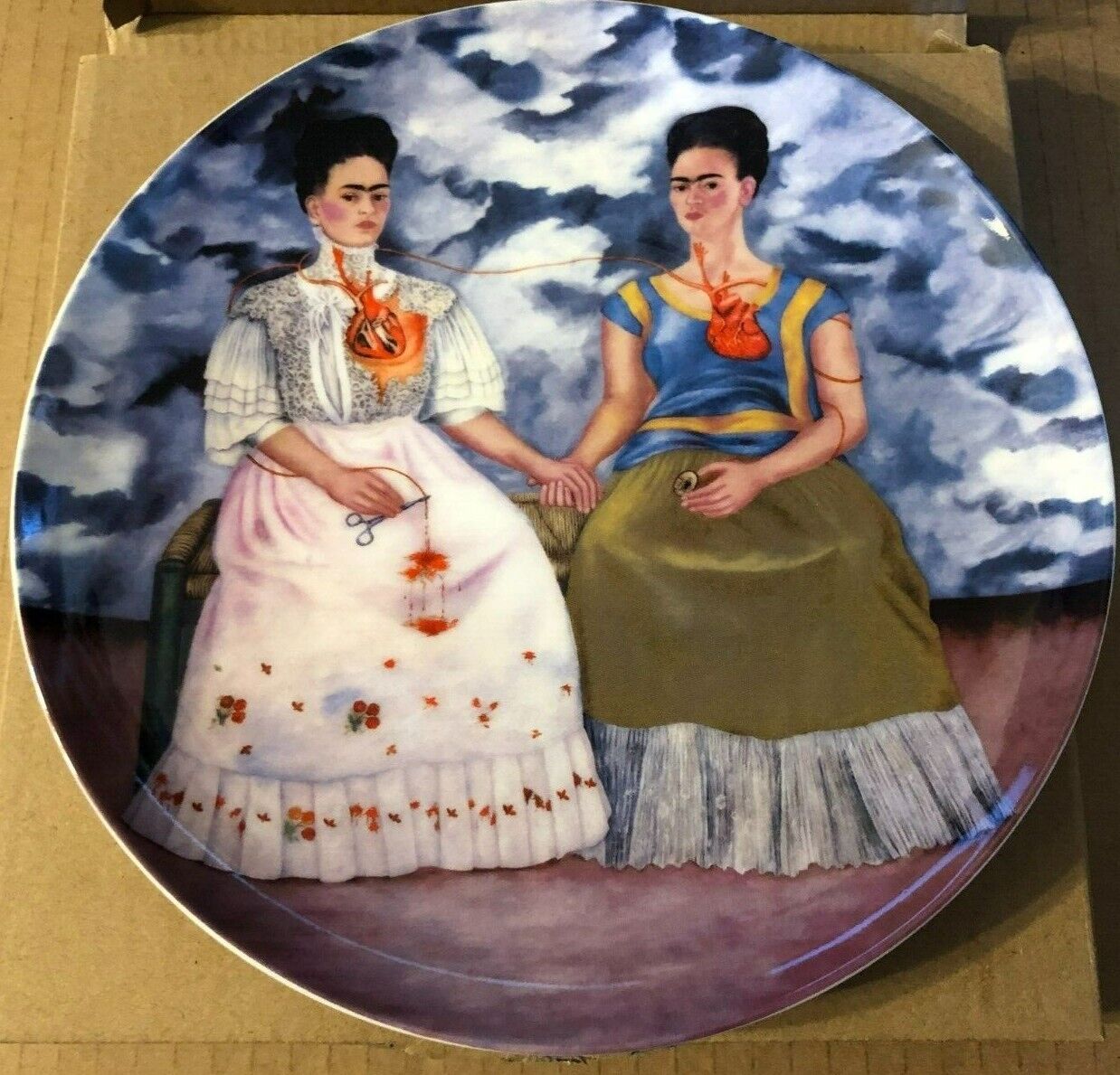 Frida Plate The Two Fridas 8\