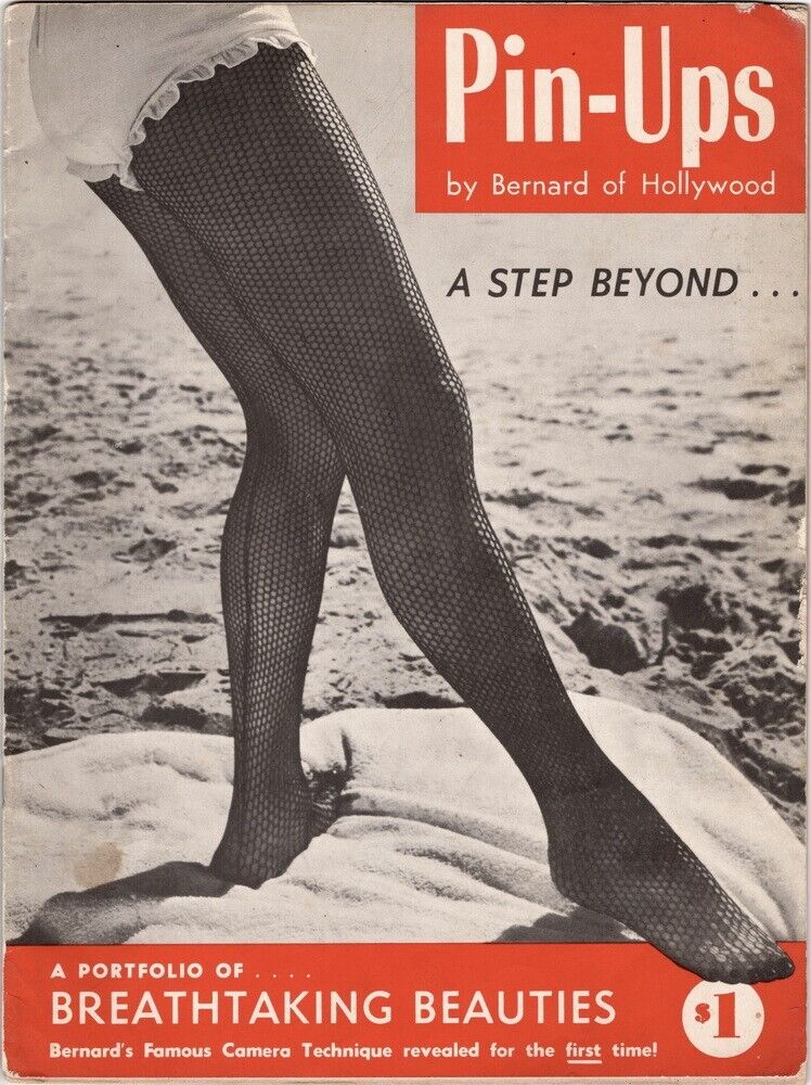 Pin-Ups A Step Beyond by Bernard of Hollywood, 1950, Marilyn Monroe 64 pages