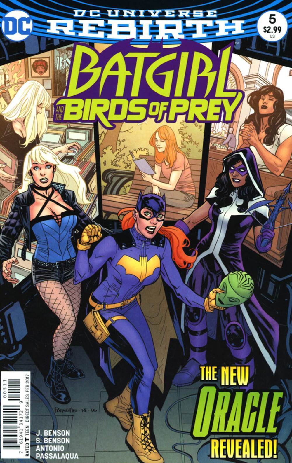 2017 Batgirl And The Birds Of Prey #5 DC Comics NM 1st Print Comic Book