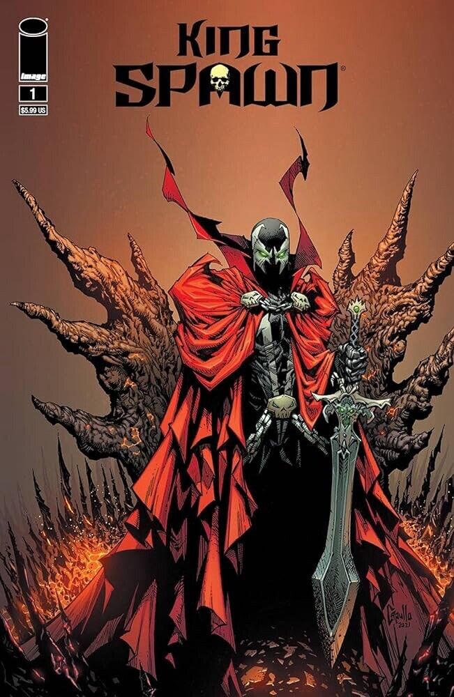 ALL SPAWN ISSUE #1’s - King Spawn, Gunslinger Scorched Variant Covers 🔑 Key