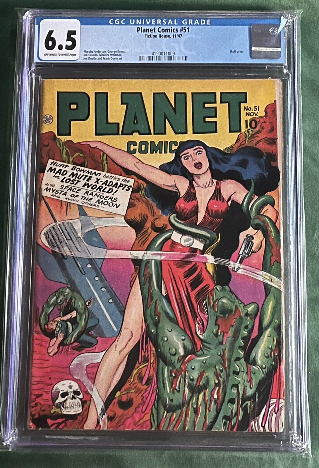 Planet Comics #51 CGC 6.5 (Fiction House - 1947)