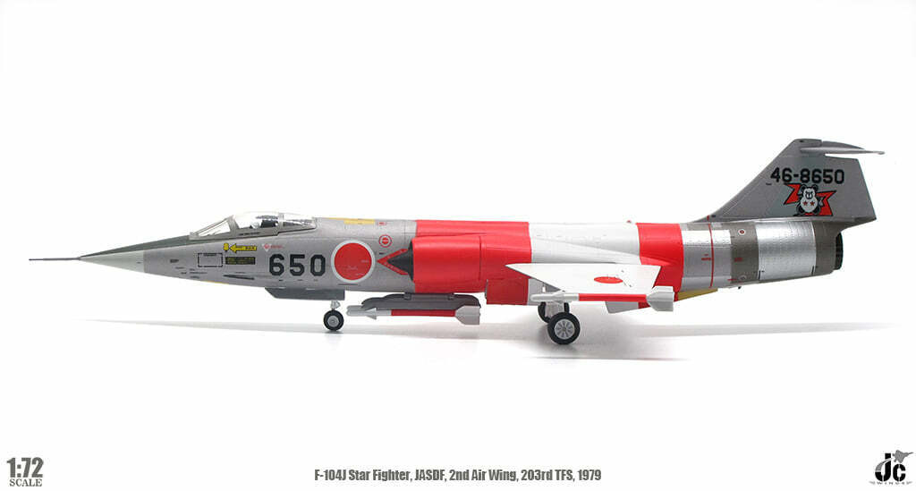 F-104J Star Fighter, JASDF, 2nd Air Wing, 203rd TFS, 1979 1/72 JCW-72-F104-002
