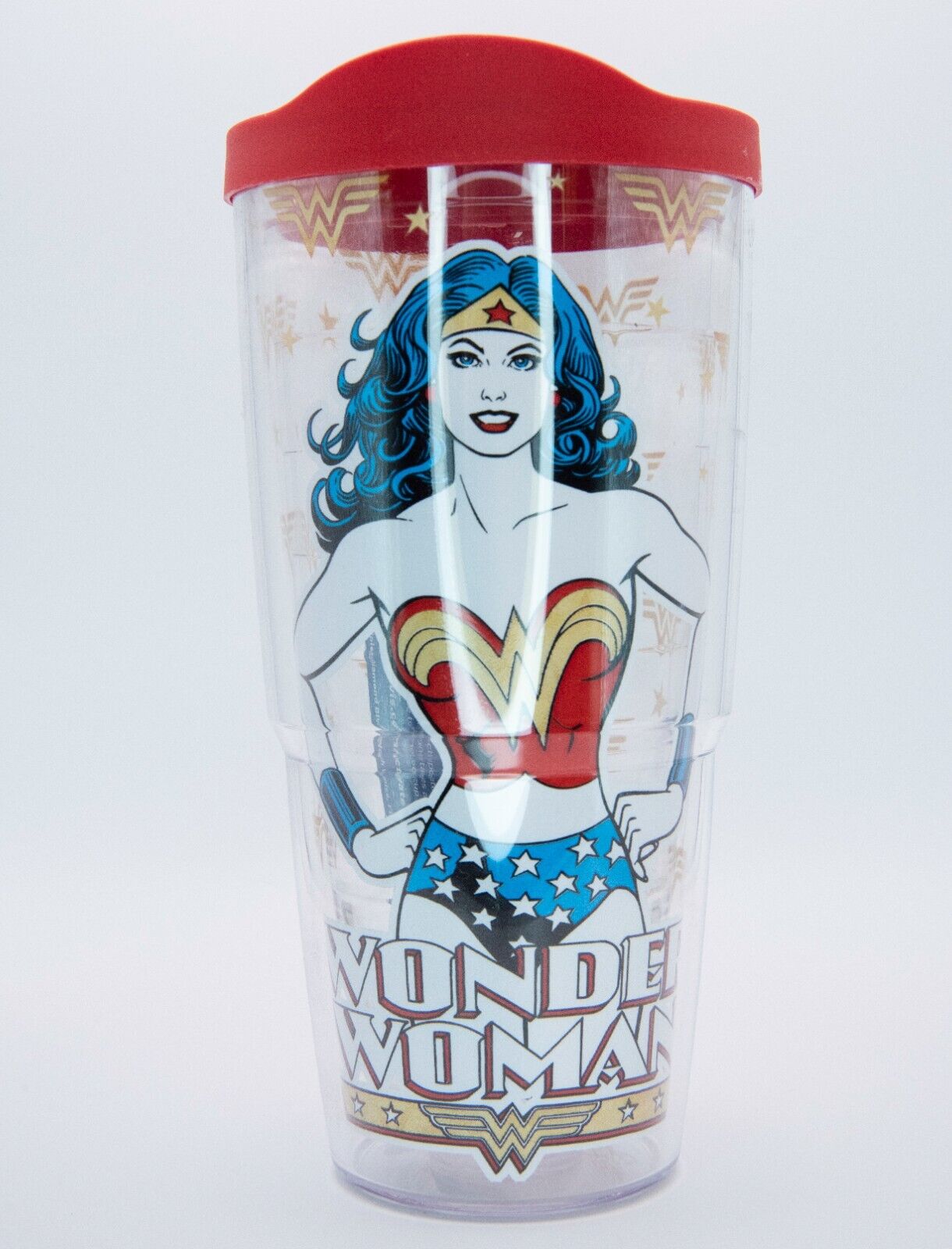 DC Comics Wonder Woman Tervis Tumbler with Red Lid New with Tags