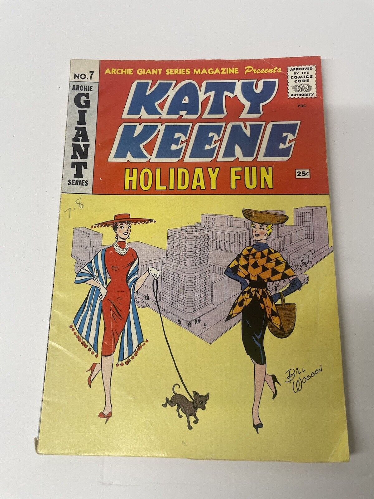 KATY KEENE HOLIDAY FUN #7 - ARCHIE GIANT MAGAZINE 1960