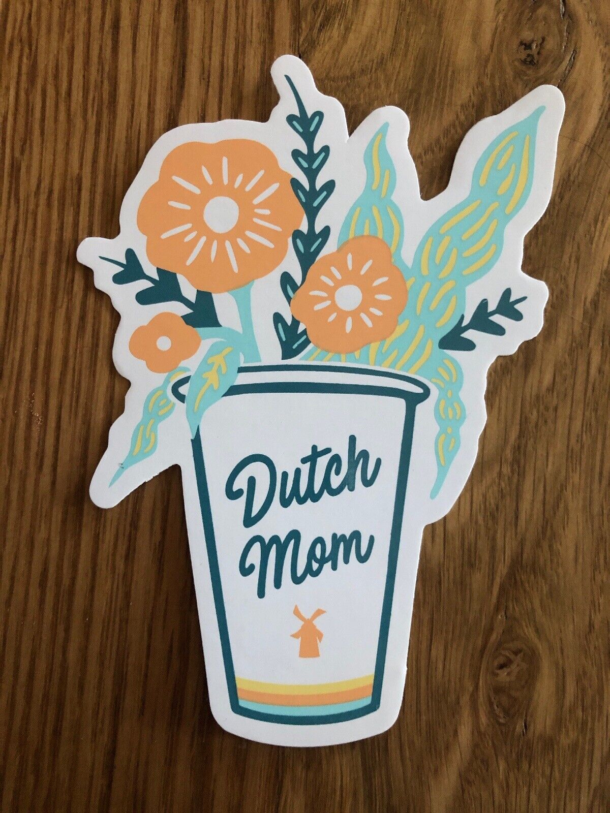 DUTCH Bros STICKER Mother’s DAY Mom 5/12/19 2019 May FLOWERS Rare