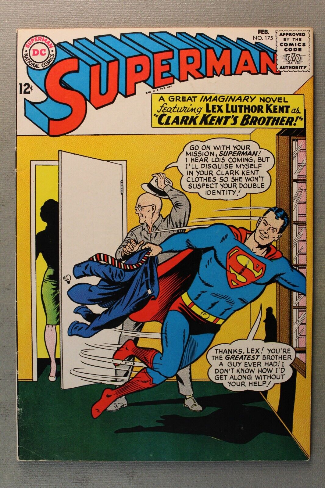 SUPERMAN No. 175 Feb. *65* featuring: Lex Luthor Kent as \