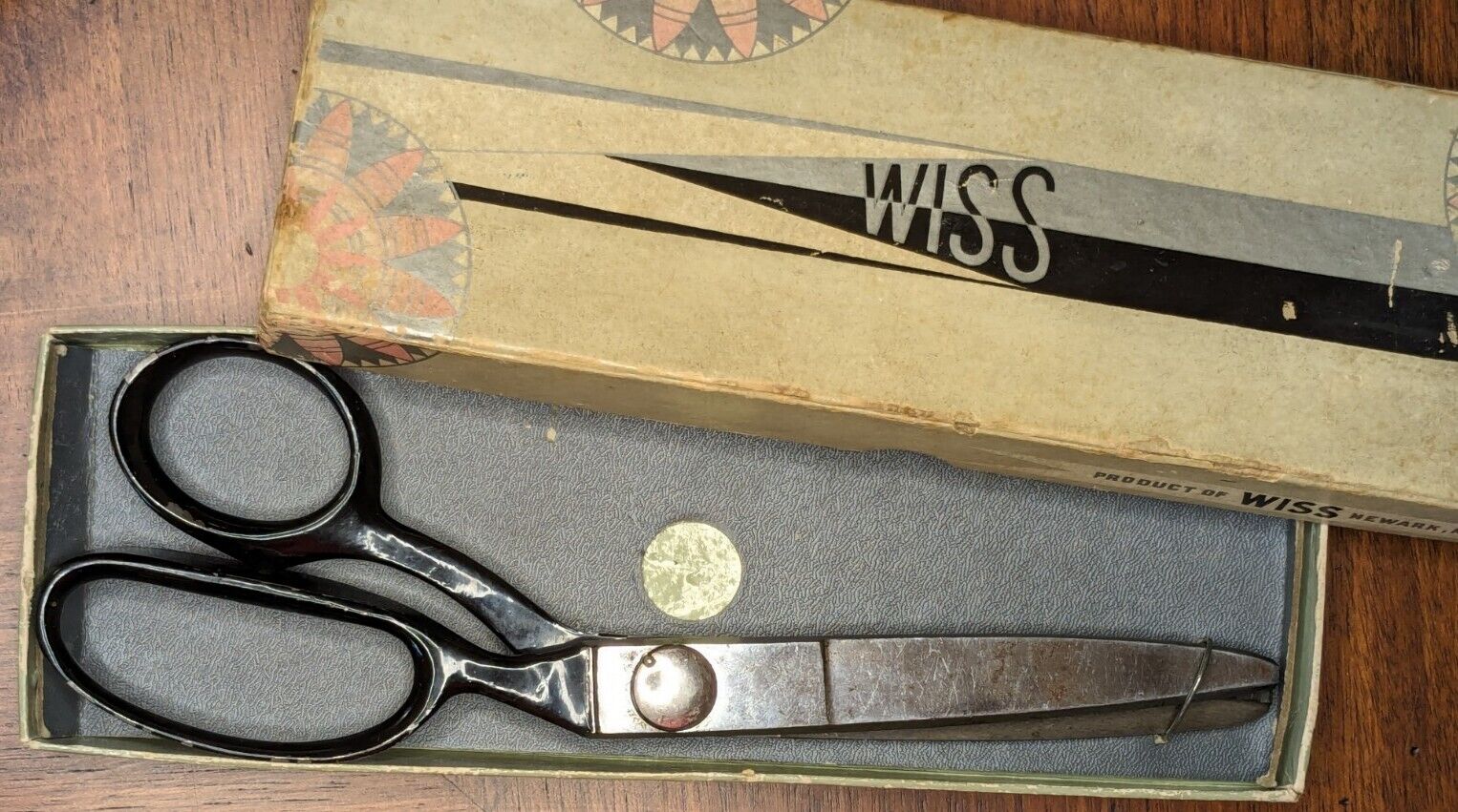 Vintage WISS Pinking Shears Scissors 9\