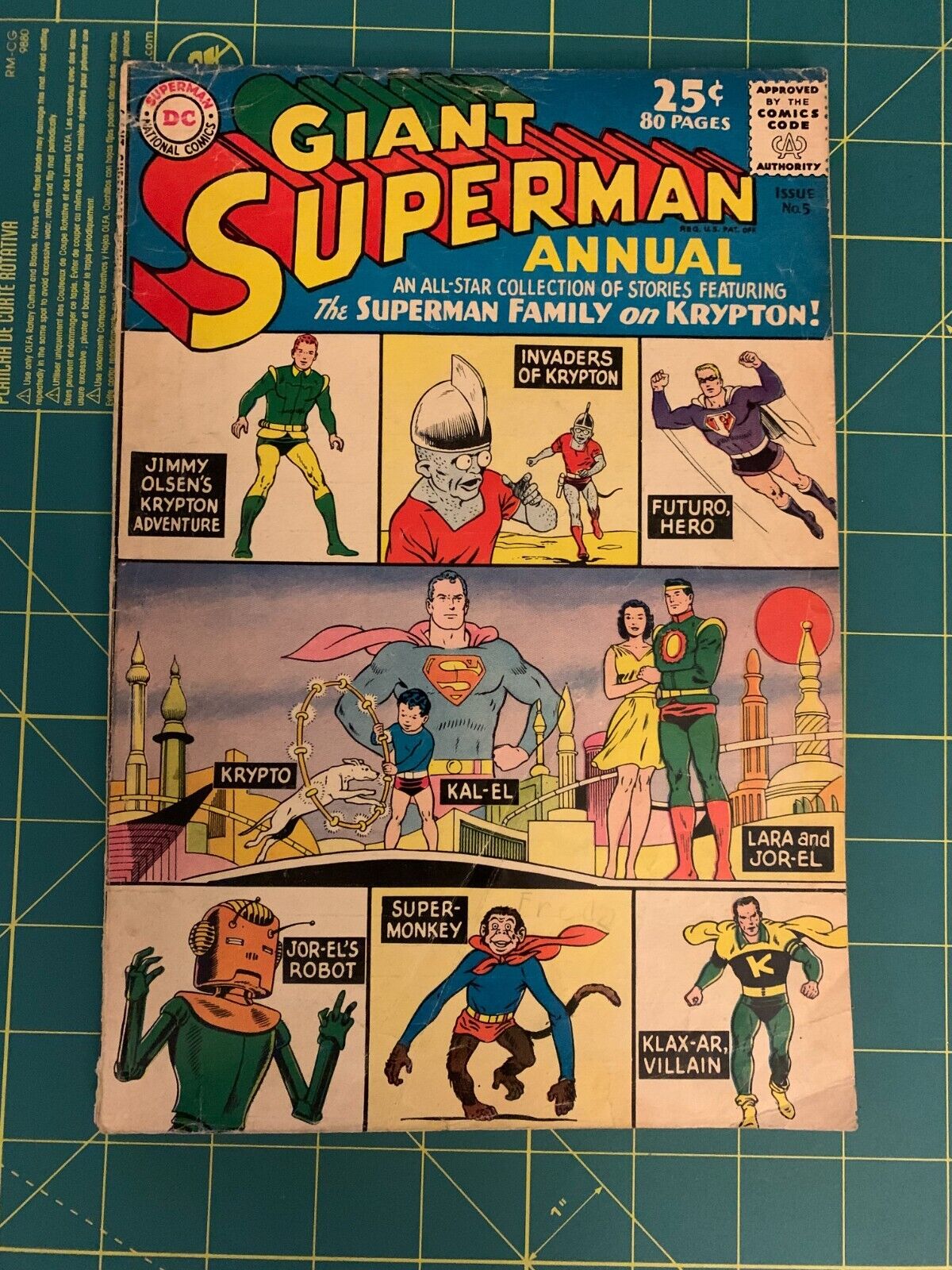 Giant Superman Annual #5 - 1962 - Vol.1 - (8941)