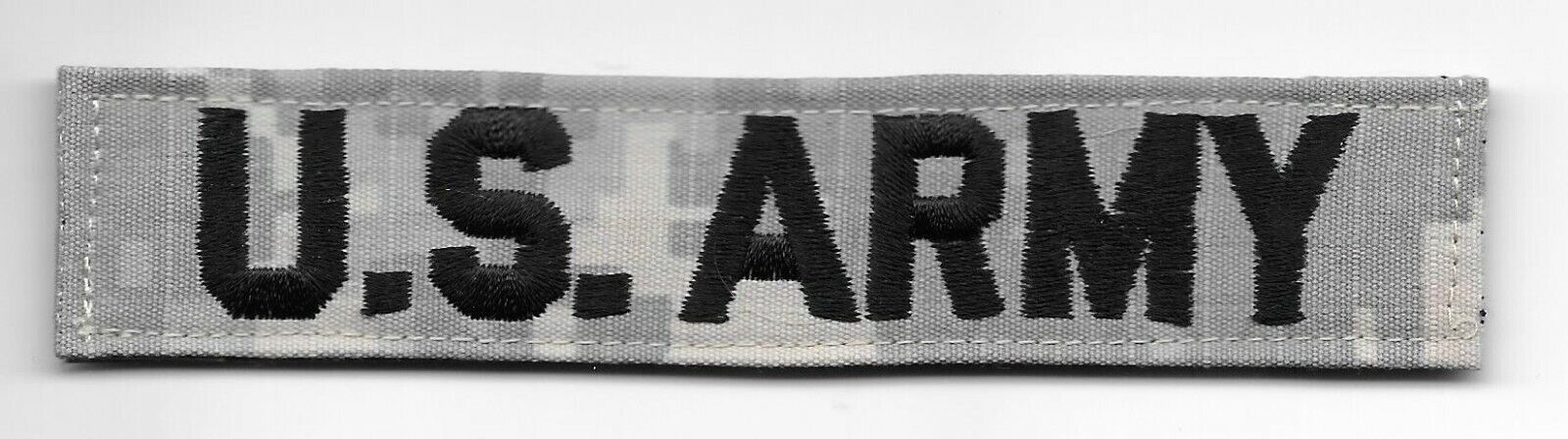 2nd Quality ACU ARMY Distinguishing Name Tape Patch Fits For VELCRO® BRAND Loop 