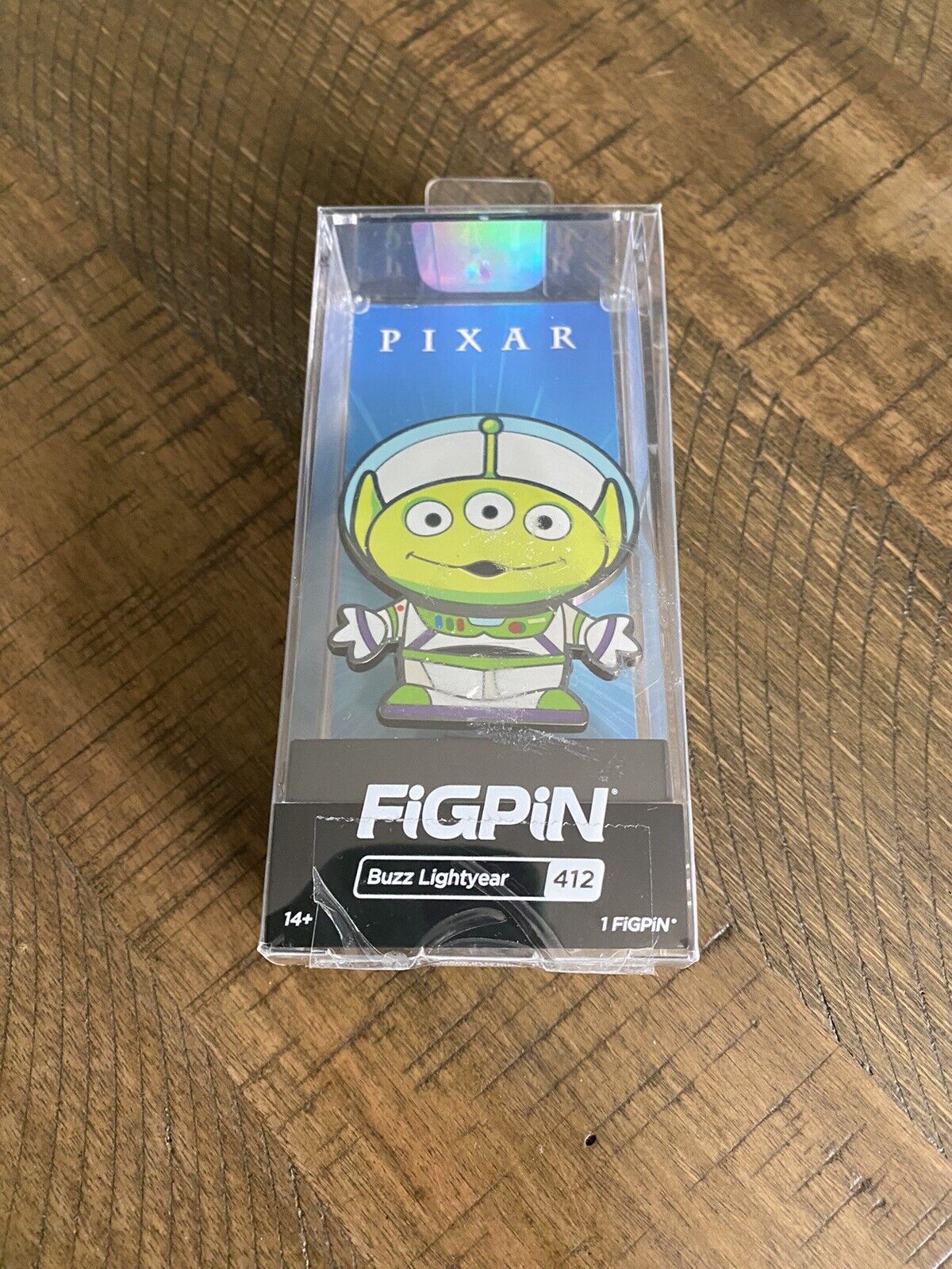 FiGPiN Disney Pixar Alien Remix Buzz Lightyear # 412 Collectible Enamel Pin New