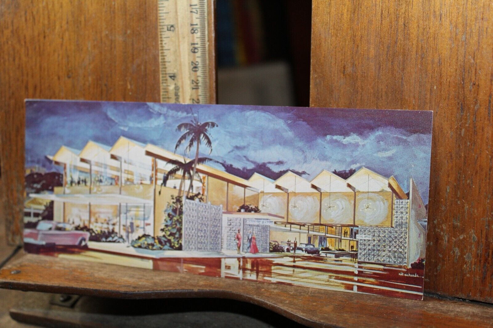 Vintage Postcard Manchester Motel Fresno California