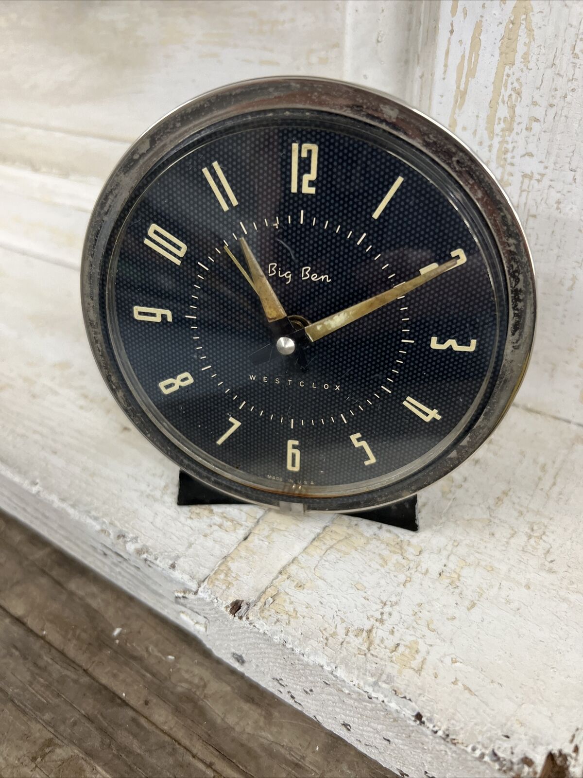 Vintage WESTCLOX Big Ben Wind Up Alarm Clock (Not Tested)