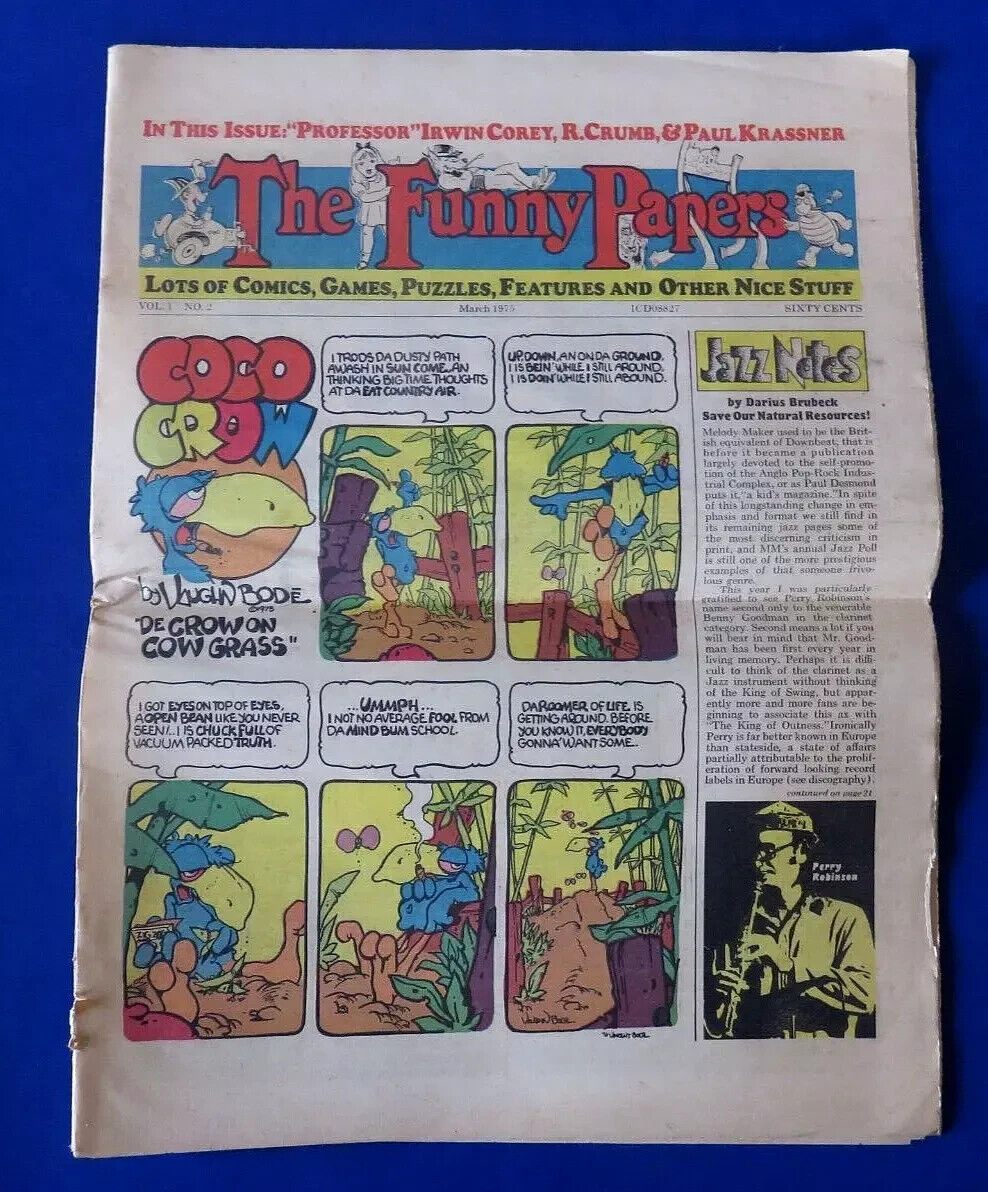 THE FUNNY PAPERS-MARCH 1975-VOL 1-NO. 2