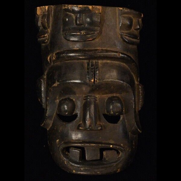 African Ibiobio Mask 1 from Nigeria vintage
