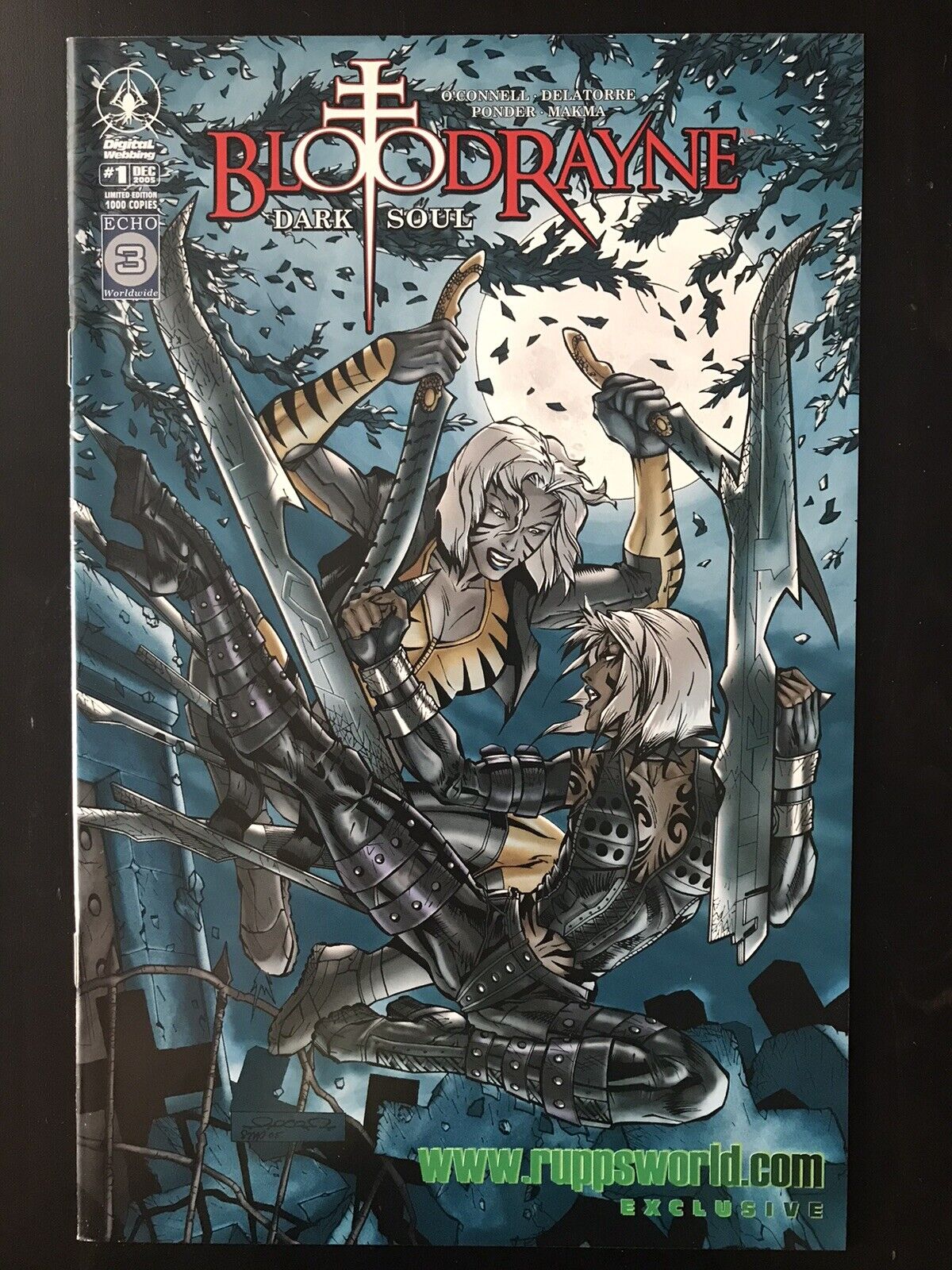Bloodrayne Dark Soul #1 Retailer Variant Comic Book