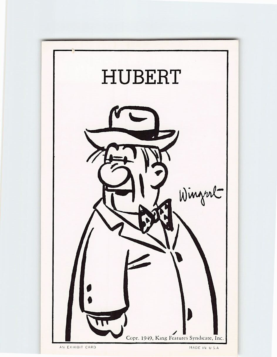 Postcard Hubert