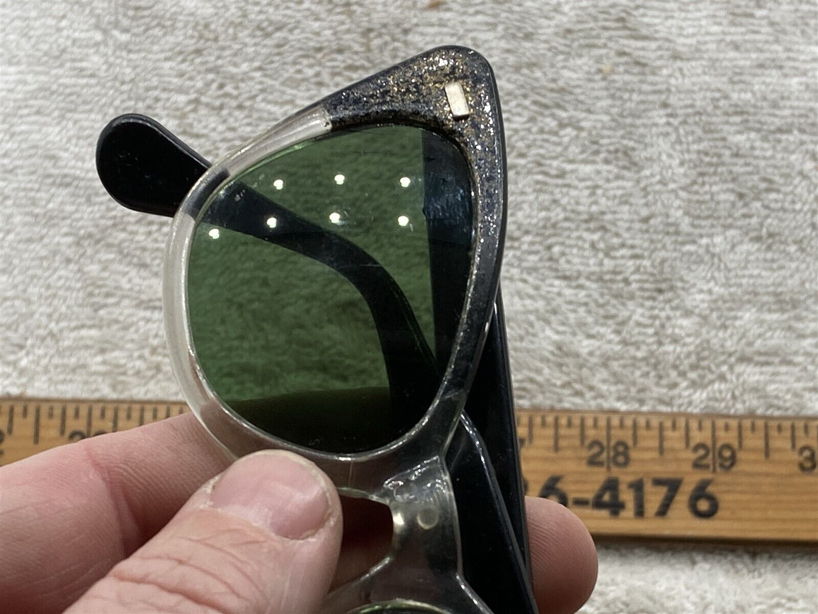 1950s 1960s Wilson Size 13 Women's Cateye Sunglasses Authentic Cat Eye Vtg