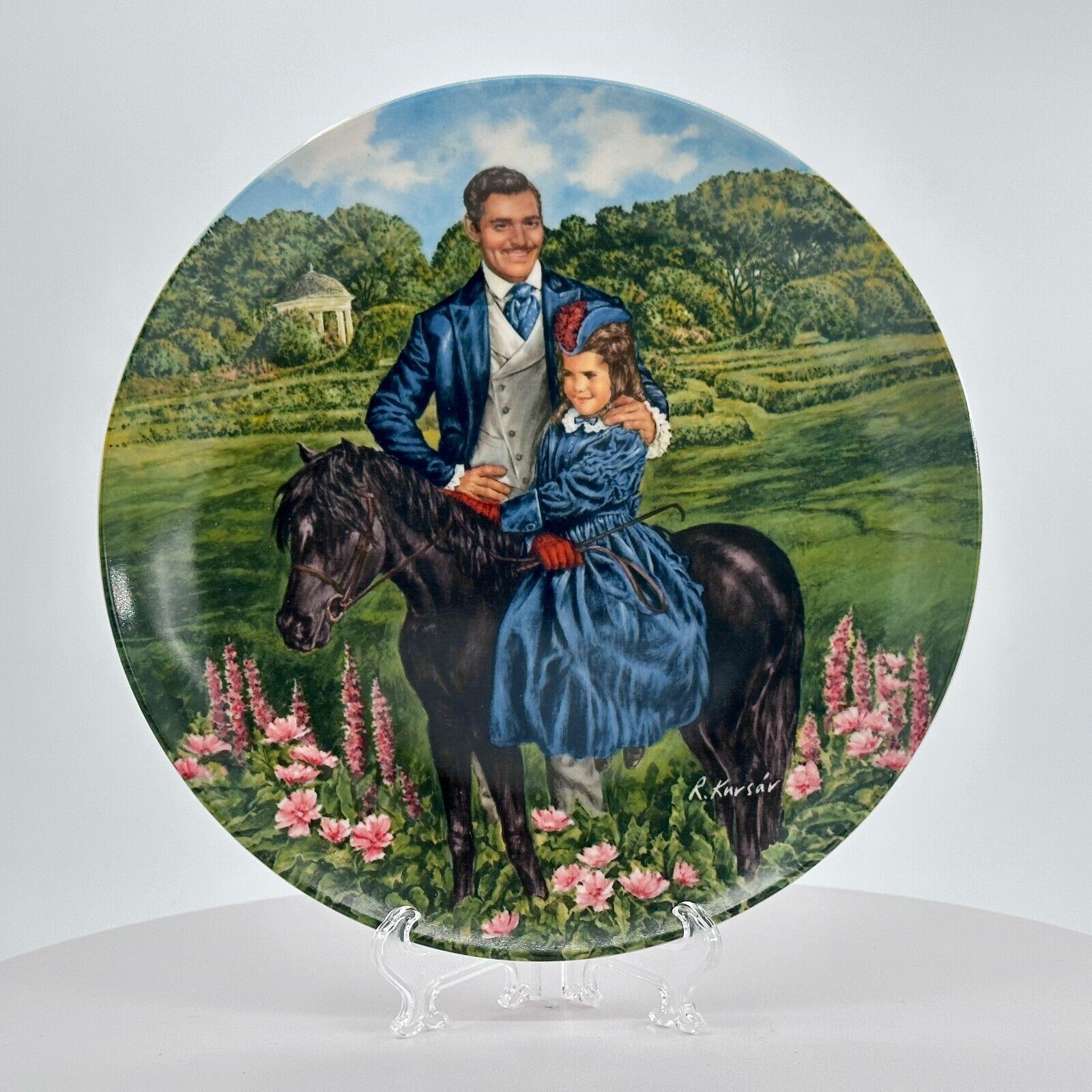 Knowles Gone with the Wind Collectible Plate #8 \