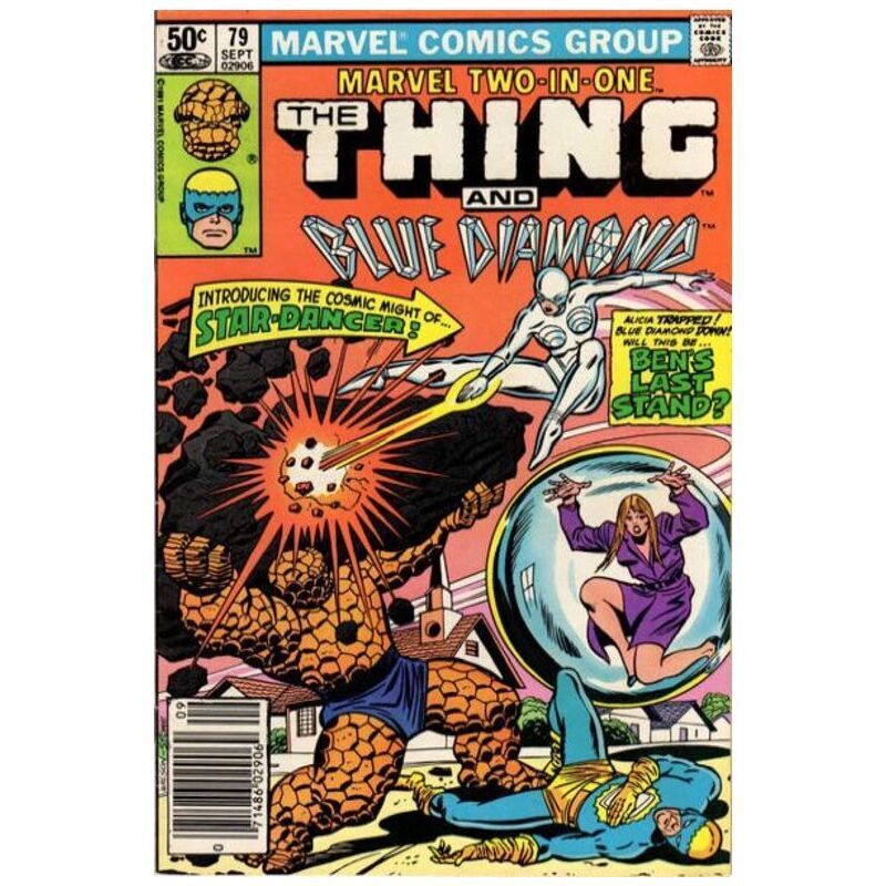 Marvel Two-In-One (1974 series) #79 Newsstand in VF minus. Marvel comics [p: