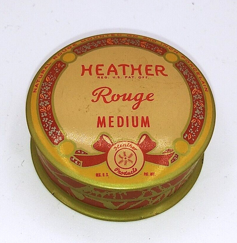 Vintage Whitehall Pharmacal Co. Heather Rouge Medium 1940s 1.75