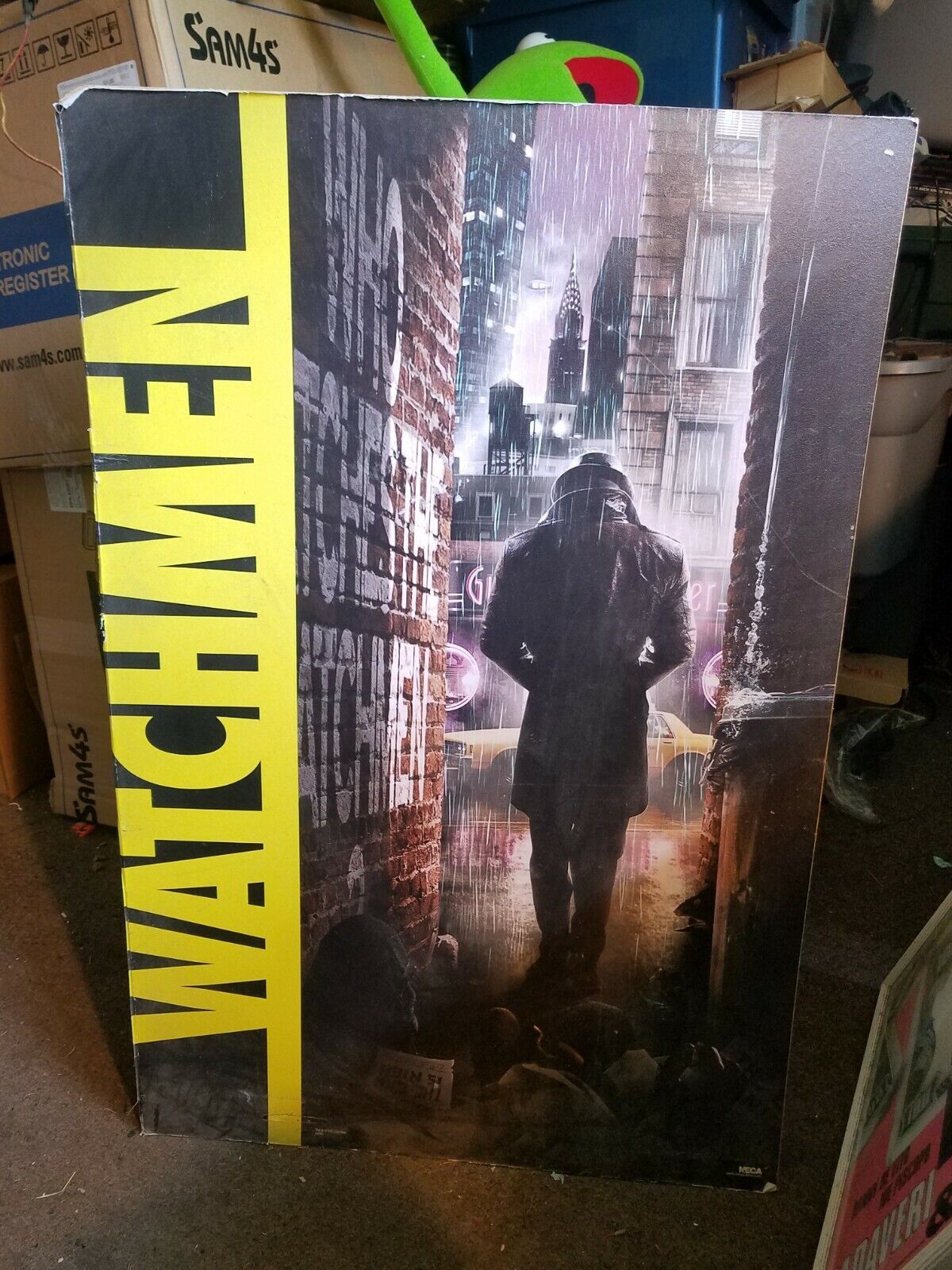 WATCHMEN Neca Rohrschach Poster Mounted on Board 24\