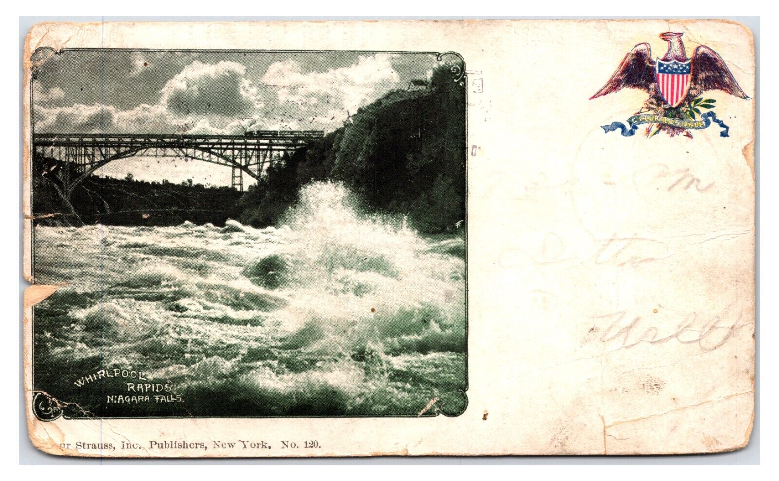 Early 1900s - Niagara Falls, New York - Private Mailing Card (Posted 1901)