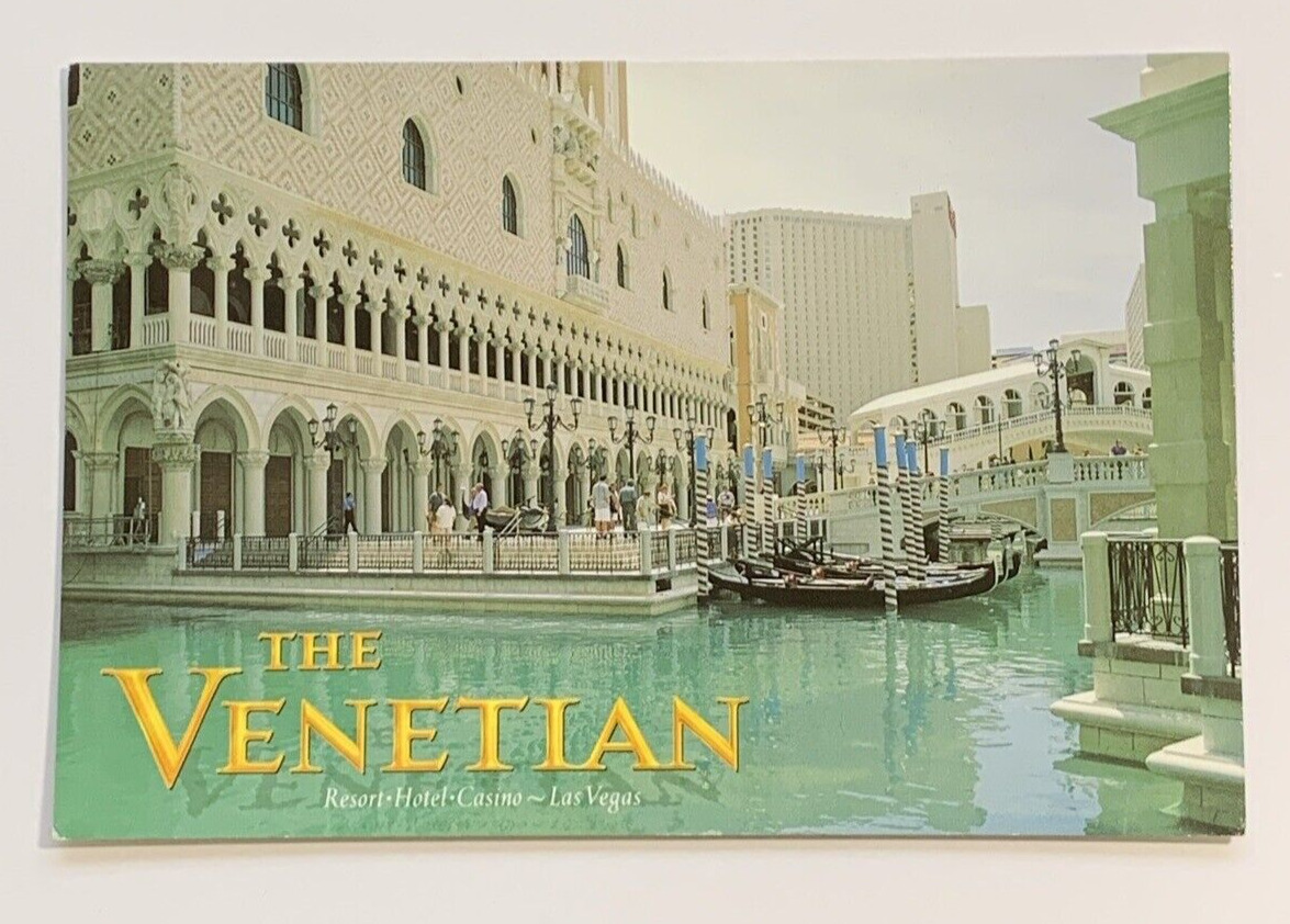 The Venetian Resort Hotel Casino Las Vegas Nevada Postcard Unposted