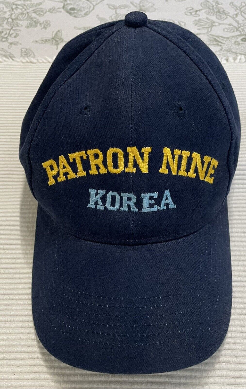 VP-9 Golden Eagles  PATRON NINE KOREA Embroidered Ball Cap