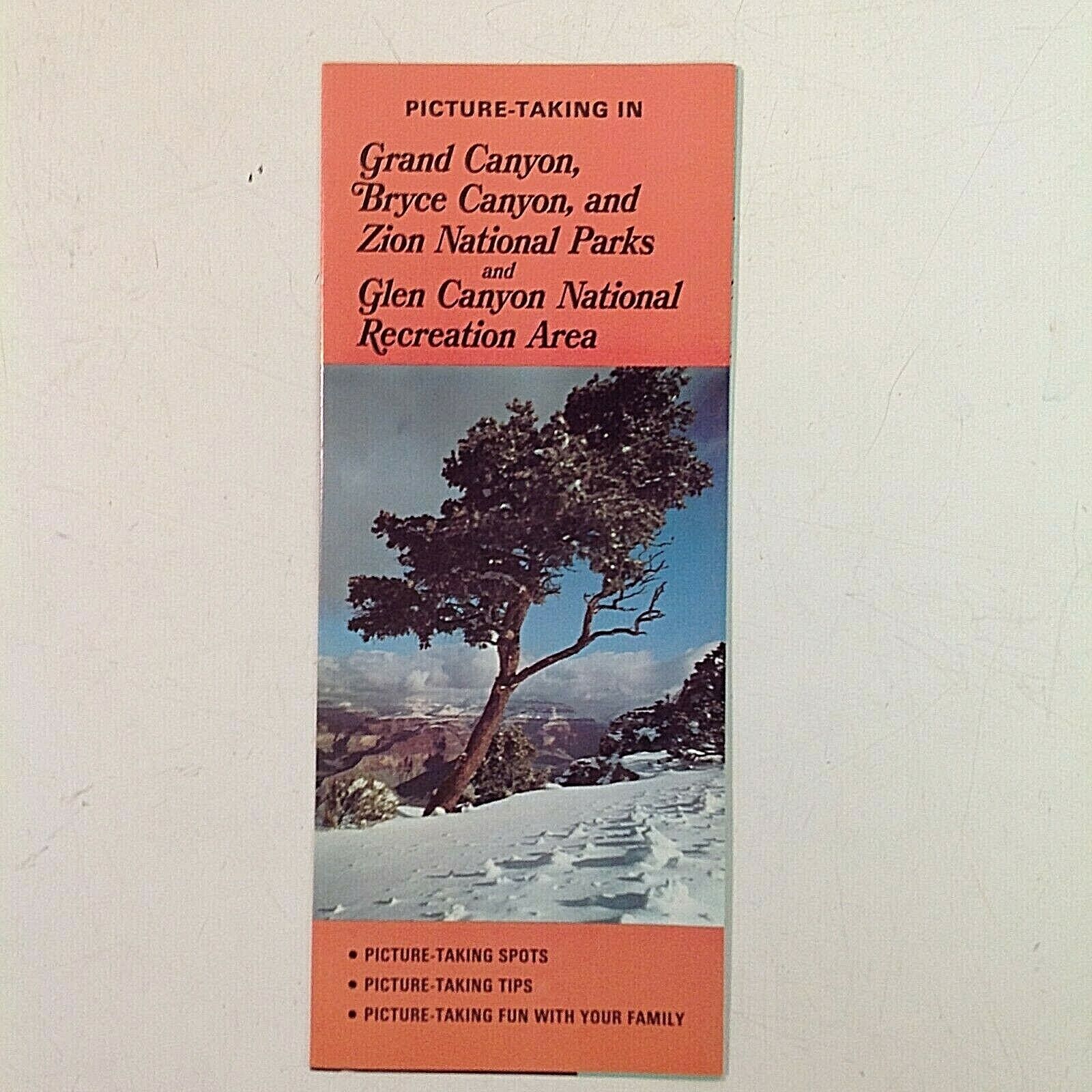 Vintage 1972 Kodak Grand Canyon Bryce Zion Glen Nat\'l Parks Picture Taking Guide