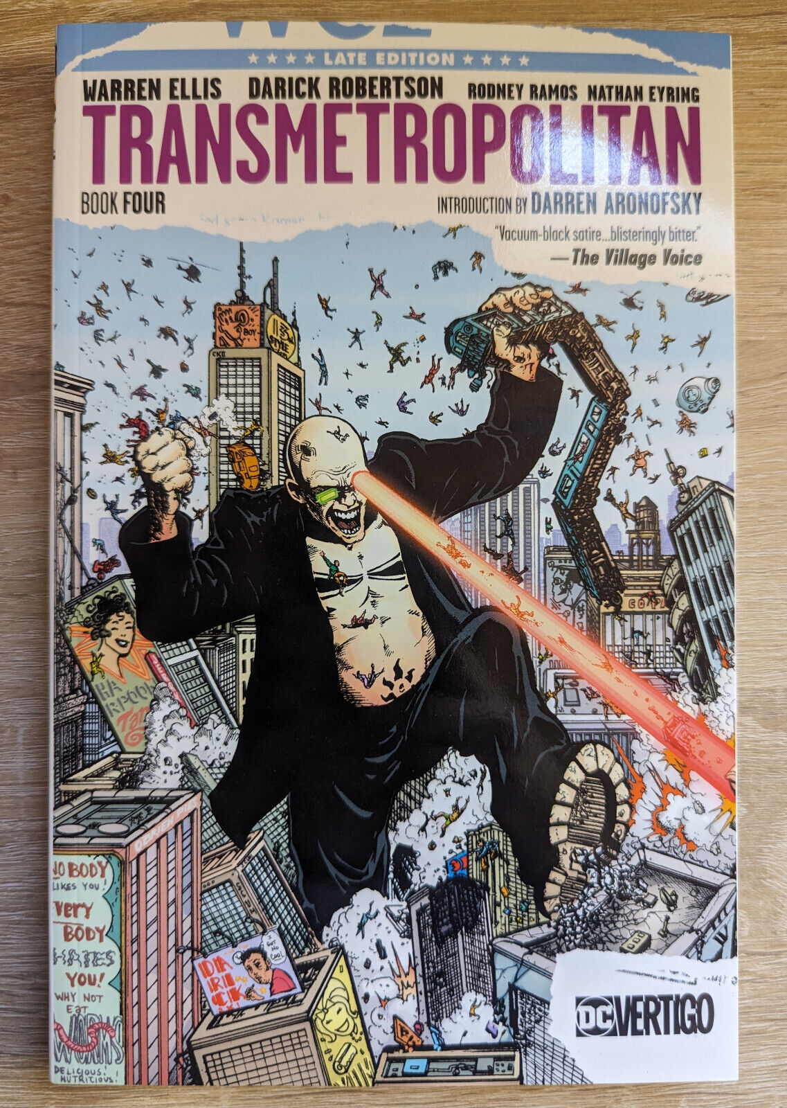 Transmetropolitan Volume Book 4 Late Edition Warren Ellis DC Vertigo TPB