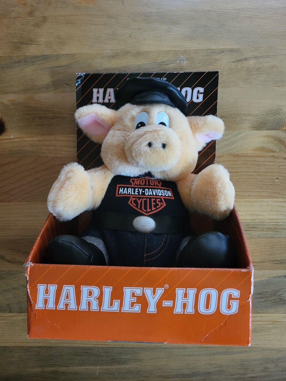 Vintage 1993 Harley Davidson Motorcycle Hog Pig