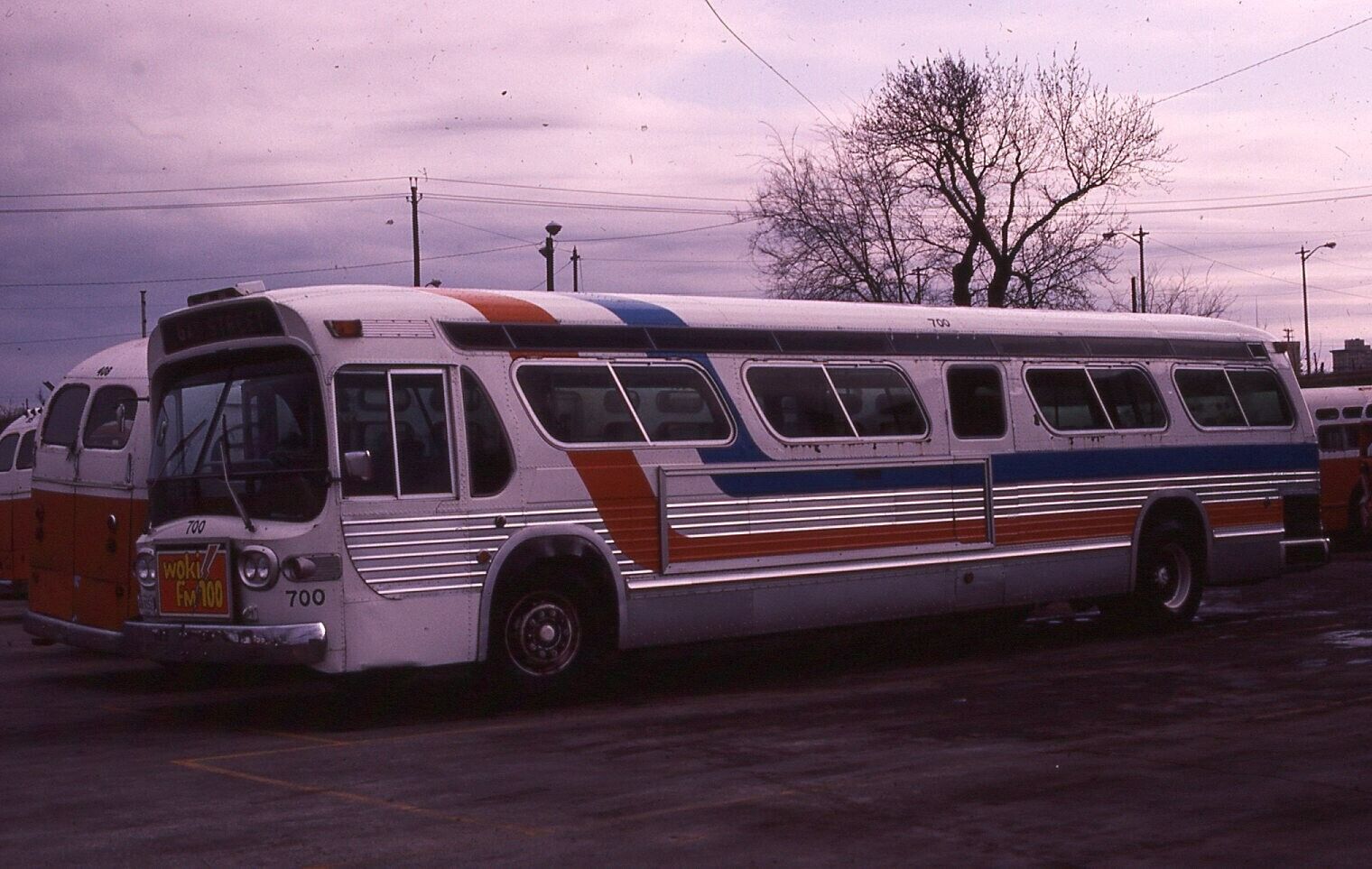 Original Bus Slide Metro Knoxville Tennessee #700  1985 #27