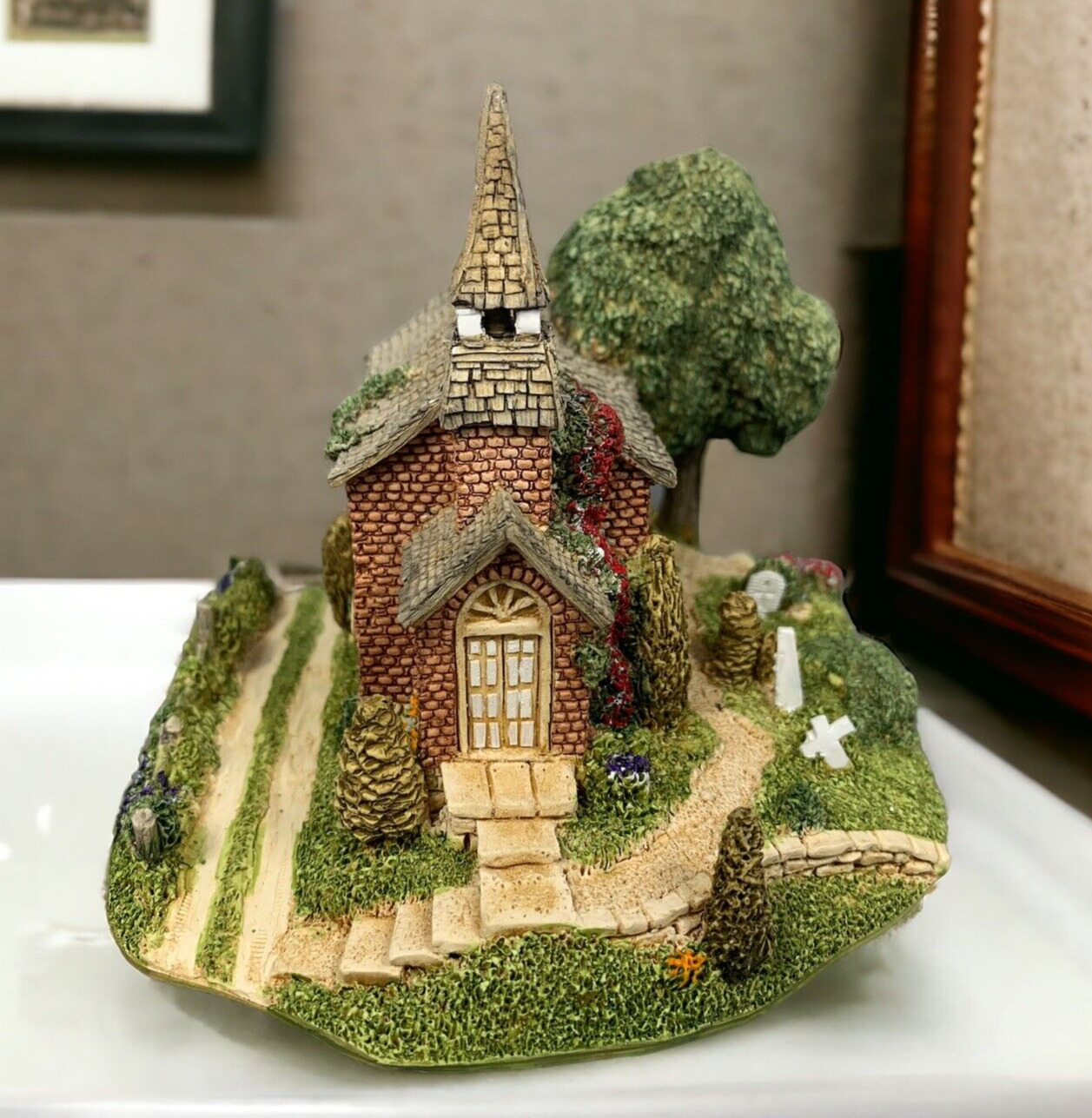 Lilliput Lane Country Church American Landmarks Collection Ray Day Vintage 1989