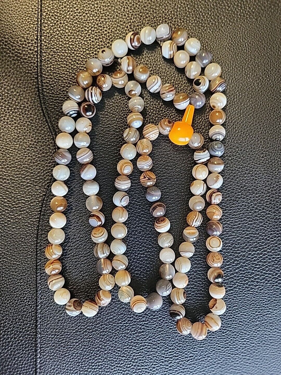 Tasbih Aqeeq Agate Evil Eye Real Stone Prayer Beads عقیق سلیمانی Sulaimani Rare