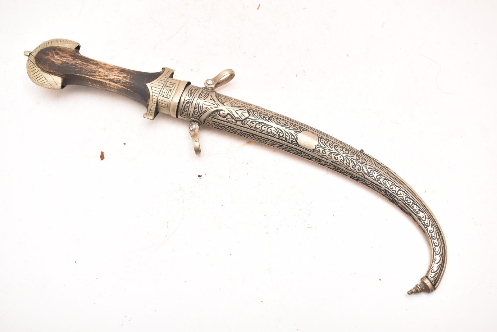 Authentic Moroccan Koummya Jambiya Handmade Dagger Knife Arab Islamic African