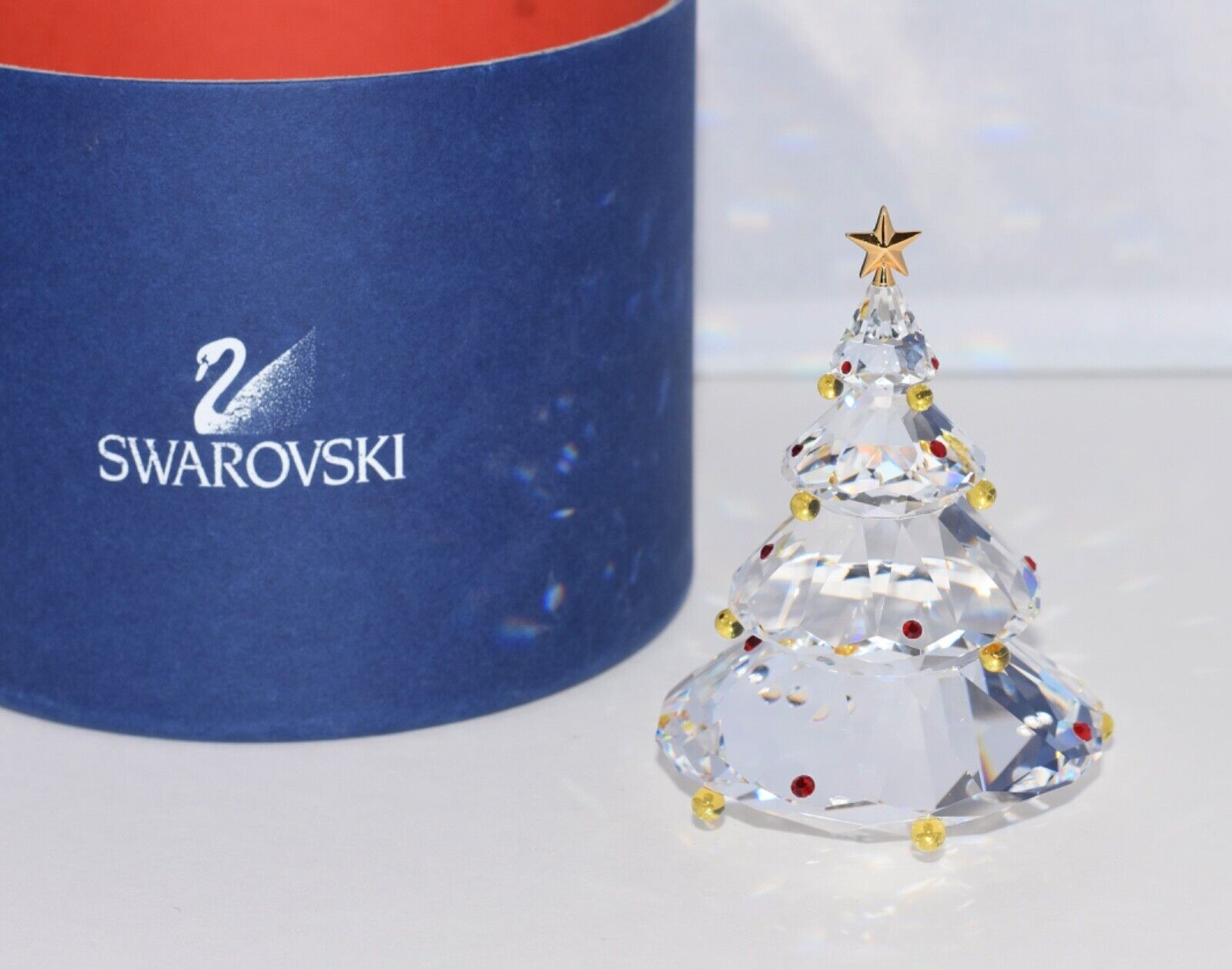 SWAROVSKI RETIRED “Exquisite Accents” Christmas Tree 266945 Figurine