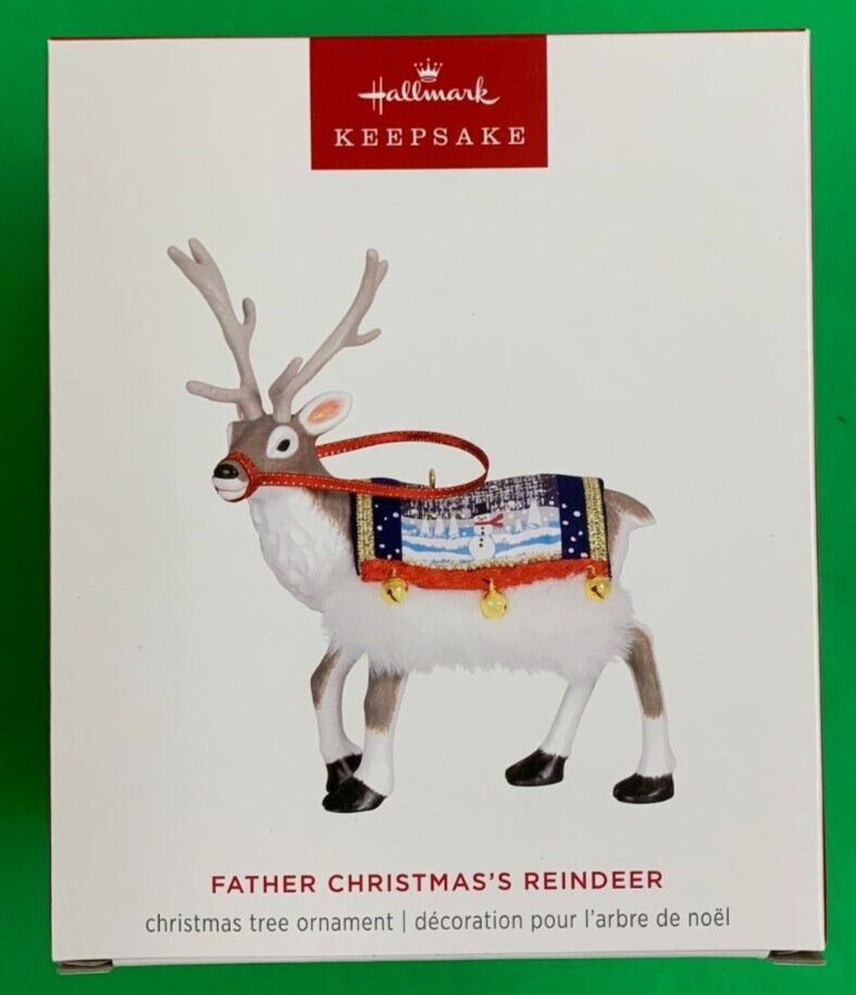 FATHER CHRISTMAS\'S REINDEER - 2024 - Hallmark Ornament - Limited Edition - NEW