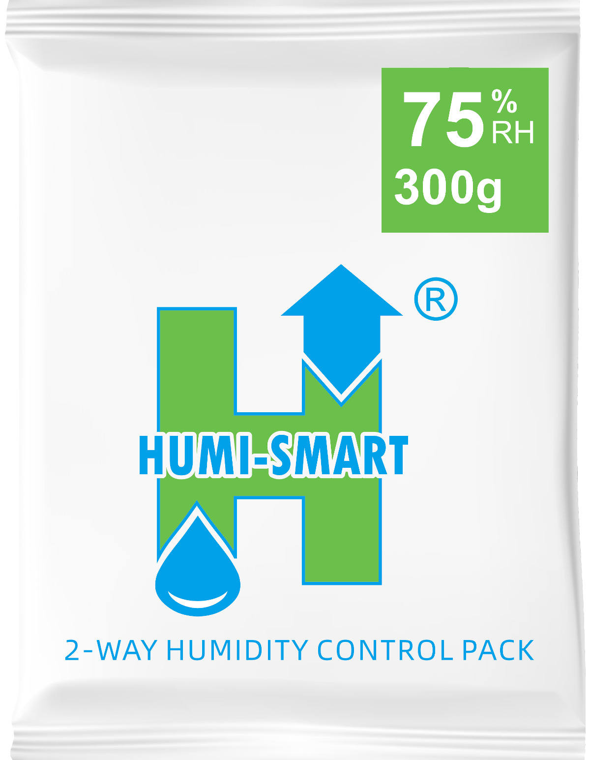 Humi-Smart 75% RH 2-Way Humidity Control Packet 300 Gram