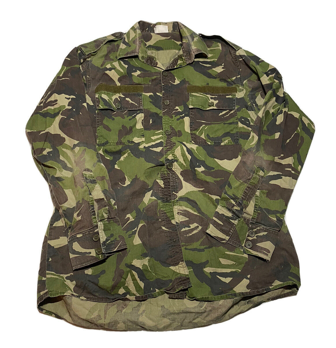 British Military DPM Camouflage Lightweight Jungle Combat Shirt Medium Q2