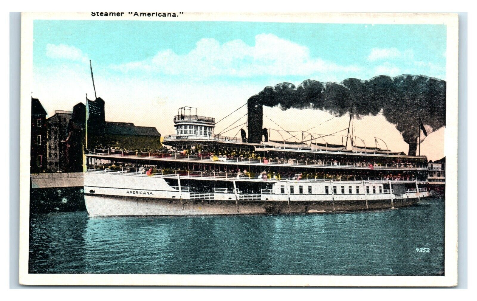 Postcard Steamer \
