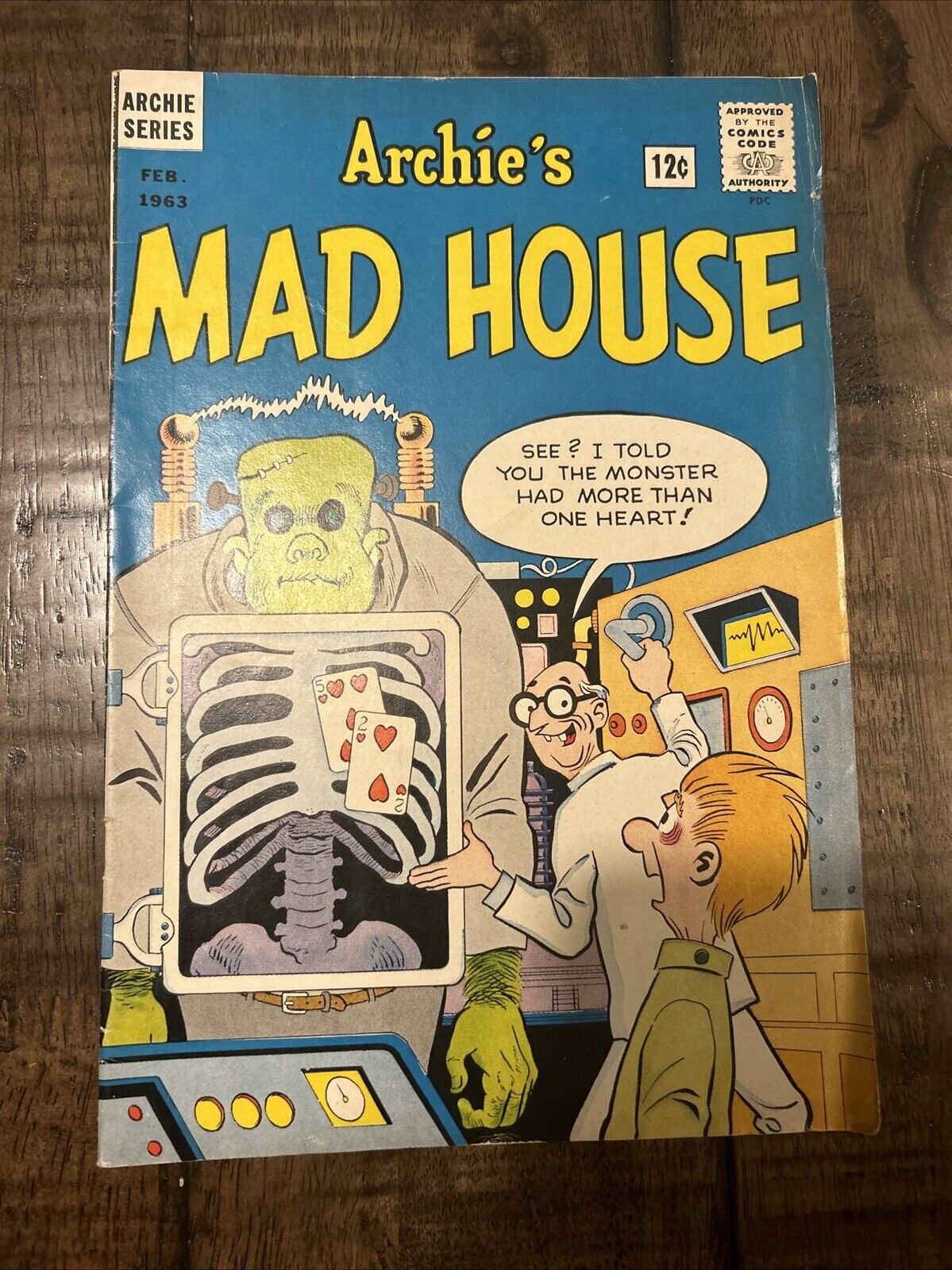 Archie\'s Mad House #24 Feb 1963 2nd Sabrina Appearance Archie Comics/ VG Cond