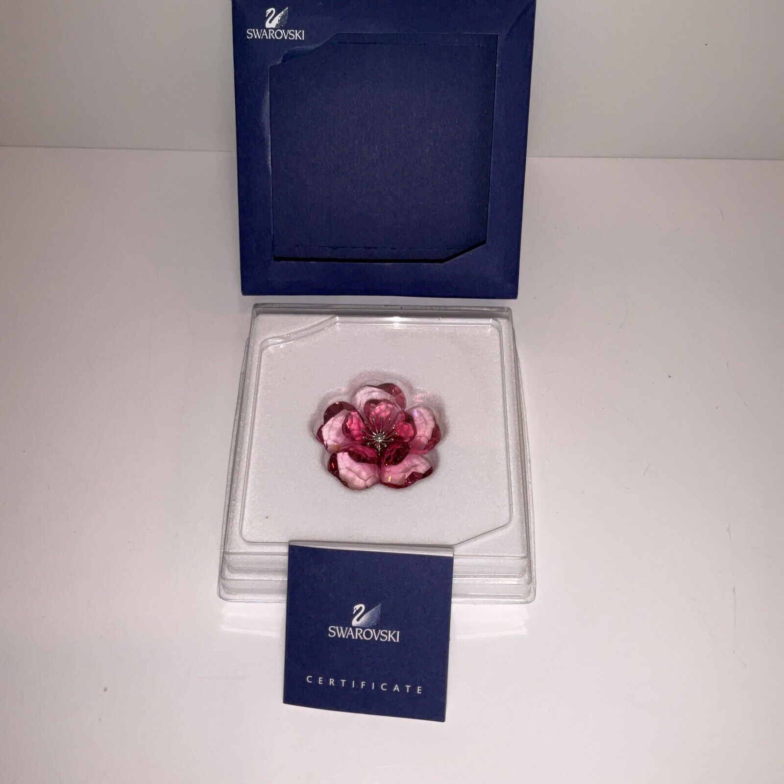 Swarovski Darose Crystal Pink Flower 956808