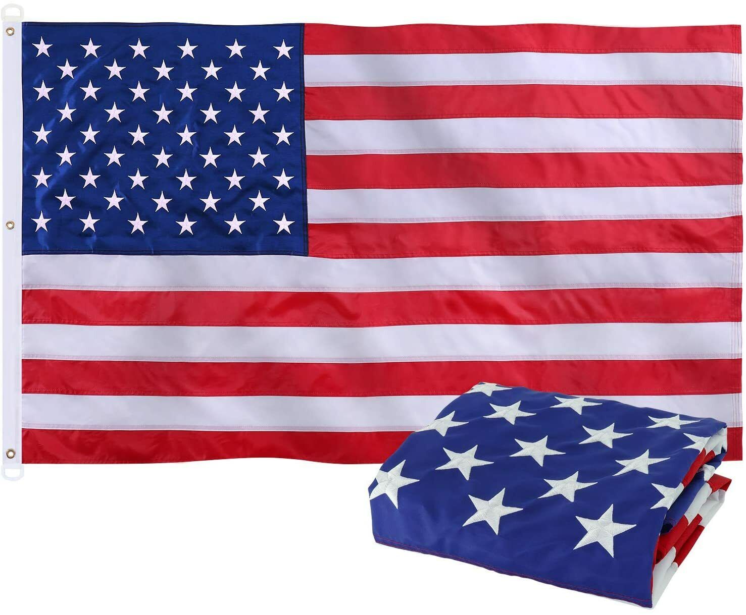 6x10 ft American Flag Polyester (Fast Shipping From USA)