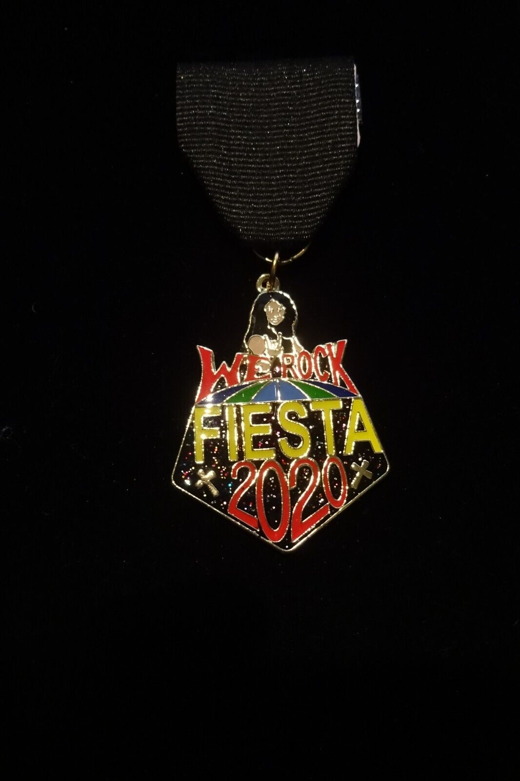 2020 San Antonio Dio We Rock Fiesta Medal