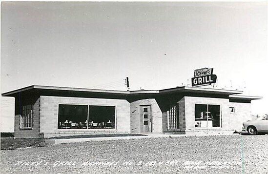 NE, Alma, Nebraska, Riley\'s Grill, HWY #3-183 & 383, L.L. Cook, RPPC