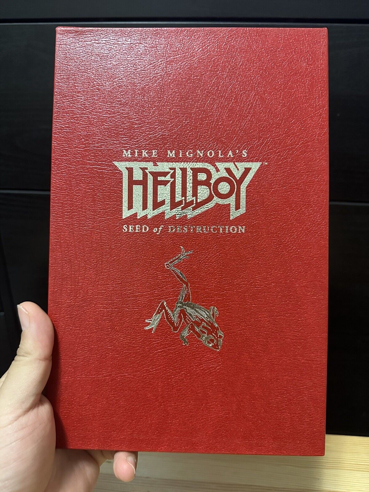 Mike Mignola Hellboy Seed of Destruction Limited Hardcover Slipcase Rare HC S&N