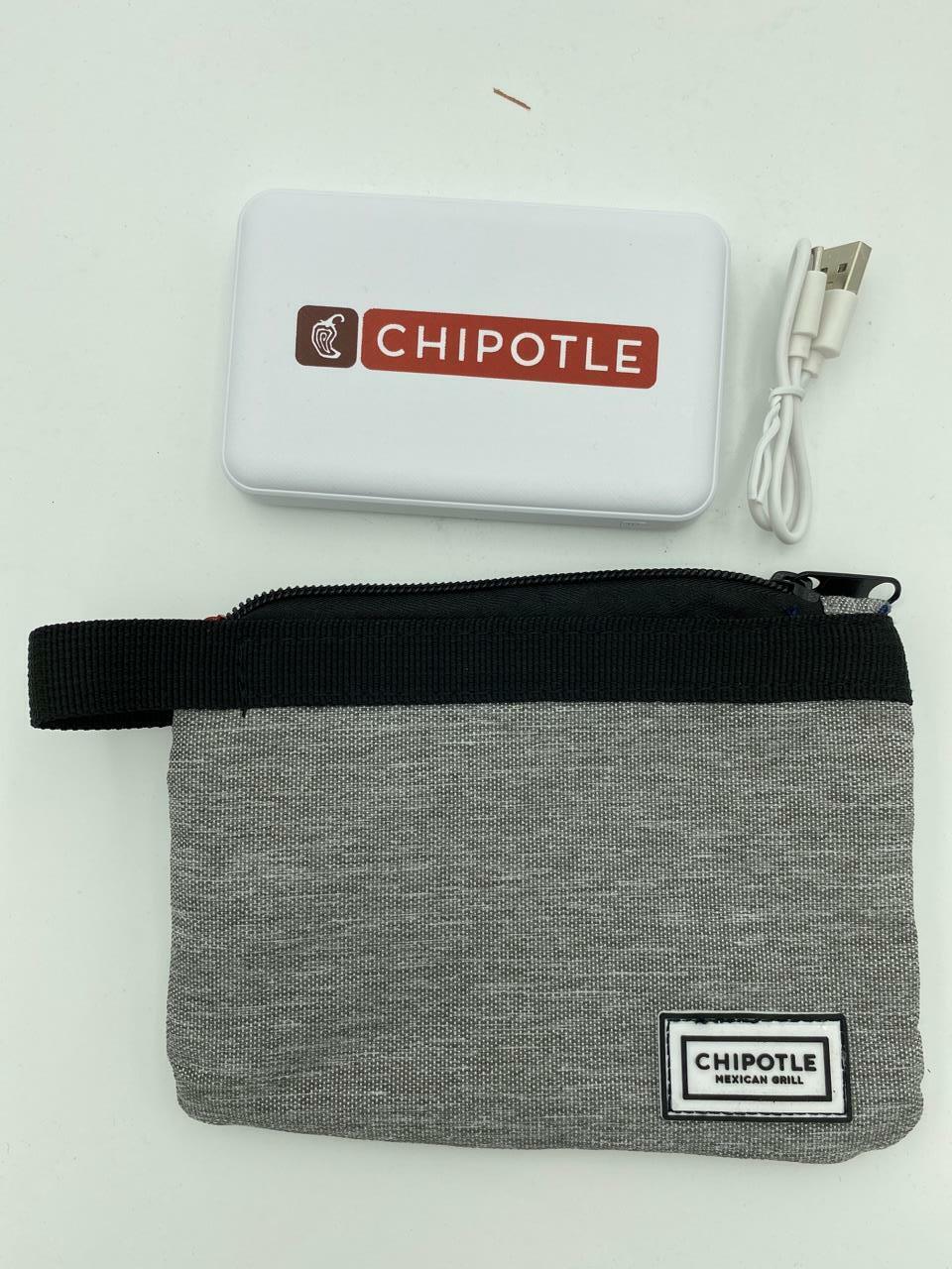 NEW Chipotle Mexican Grill Battery Power Bank 5000mAh 3.7V 18.5Wh Samsung iPhone