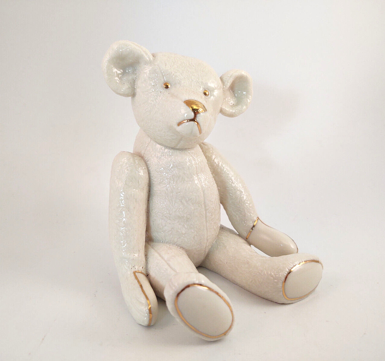 Lenox  Smithsonian Institution Fine Ivory China Centennial Teddy Bear Figure