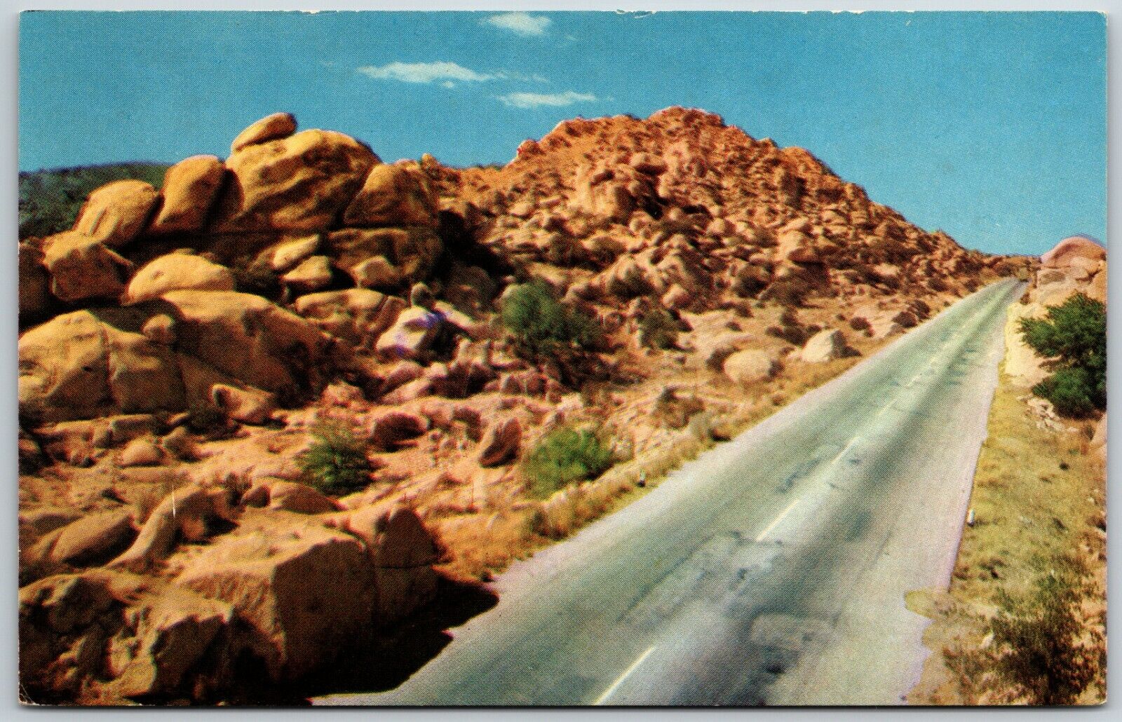 U.S. Highway 86 Through Texas Canyon, Arizona  - Postcard