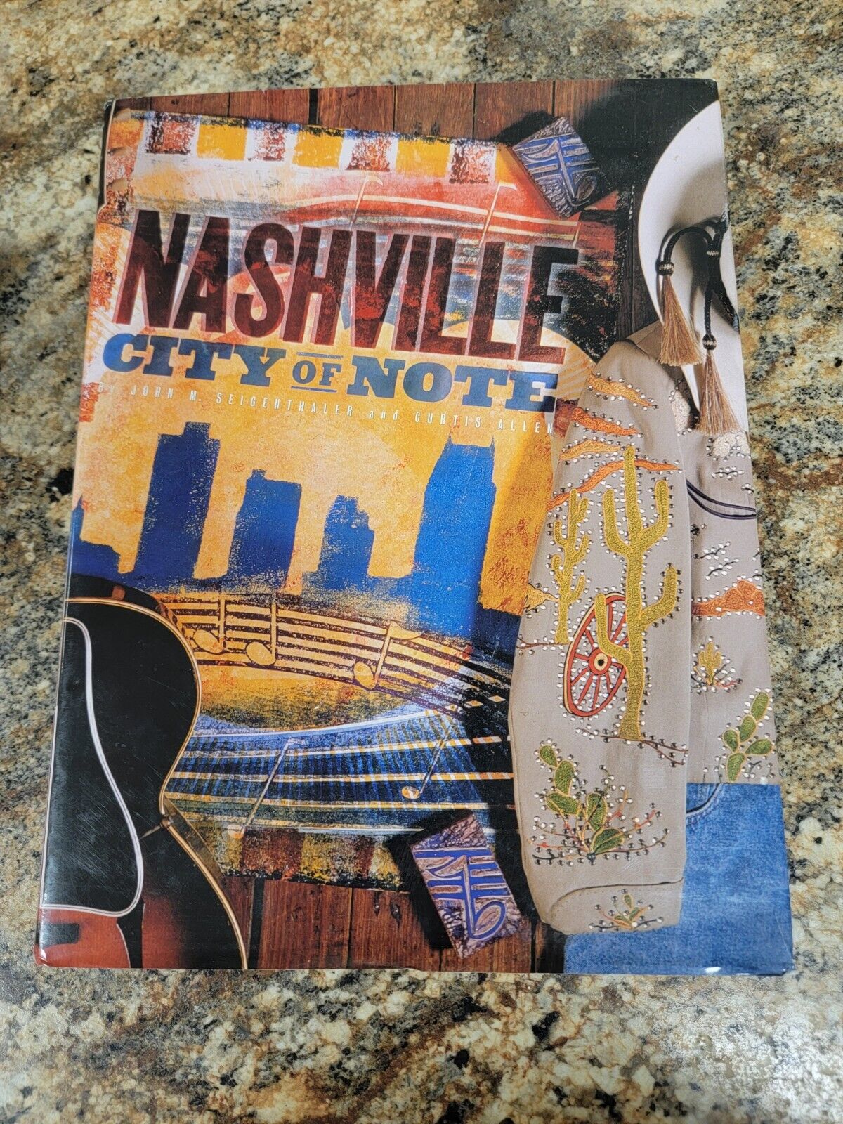 Nashville City of Note Coffee Table Amazing Reading Material